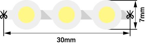 Светодиодная лента SWG DIP-96-12-7.7-B-68 000907