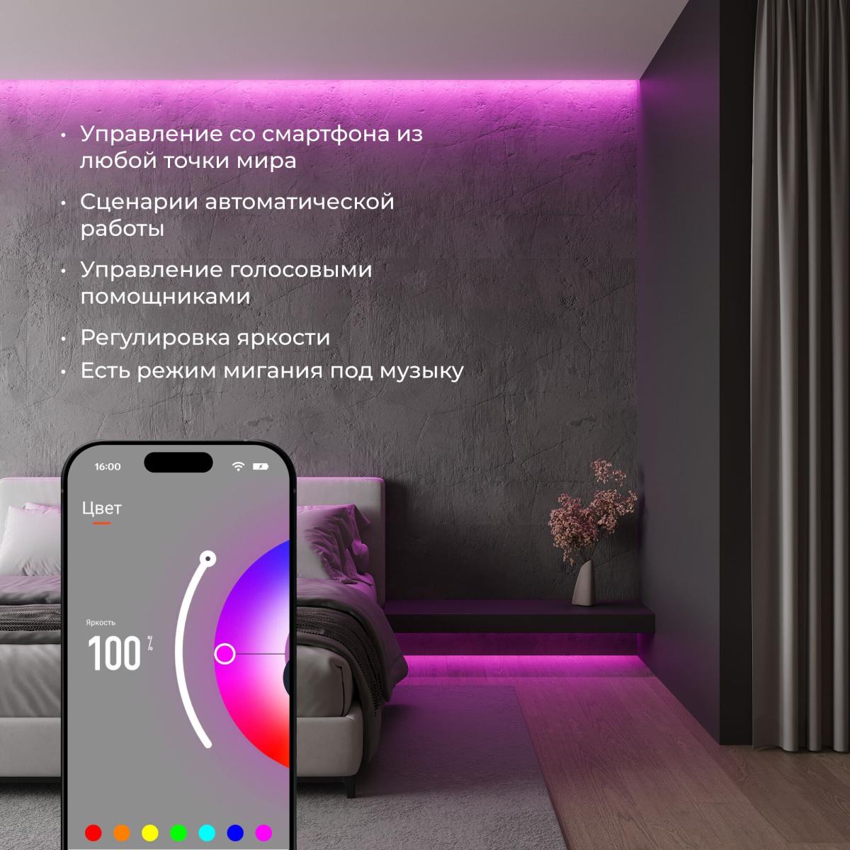 Wi-Fi контроллер для светодиодных лент Elektrostandard RGB 12-24V 4690389172823