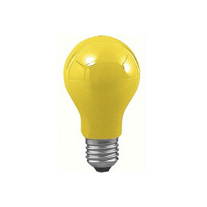 Лампа накаливания Paulmann AGL Е27, 25W груша желтая 40022