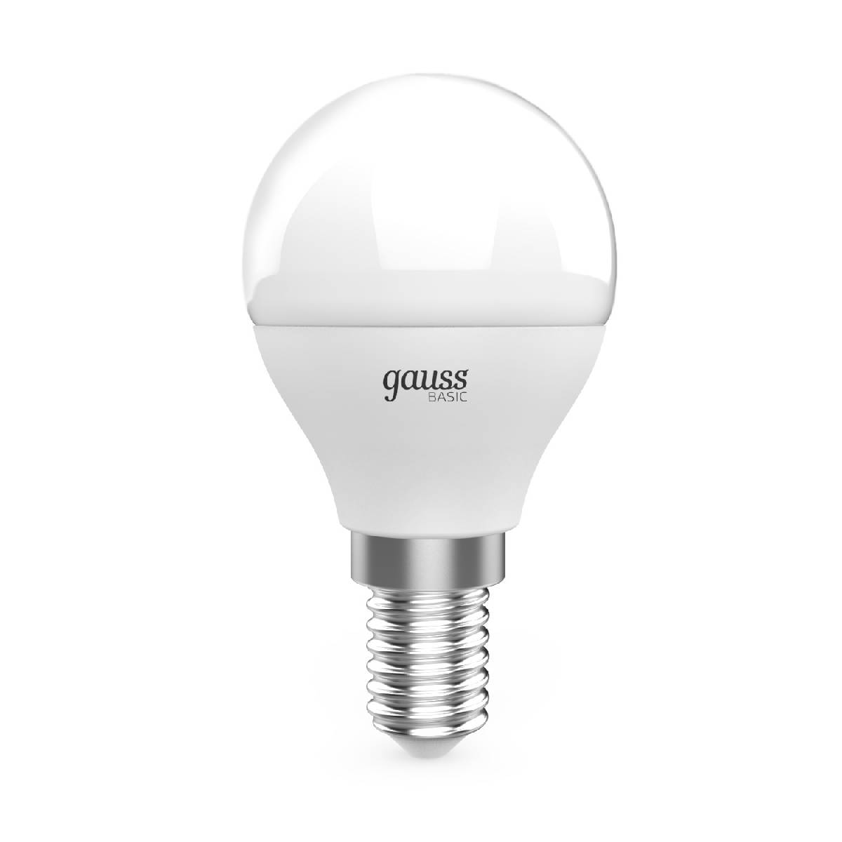 Лампа светодиодная Gauss Basic E14 5,5W 3000K 10531152T