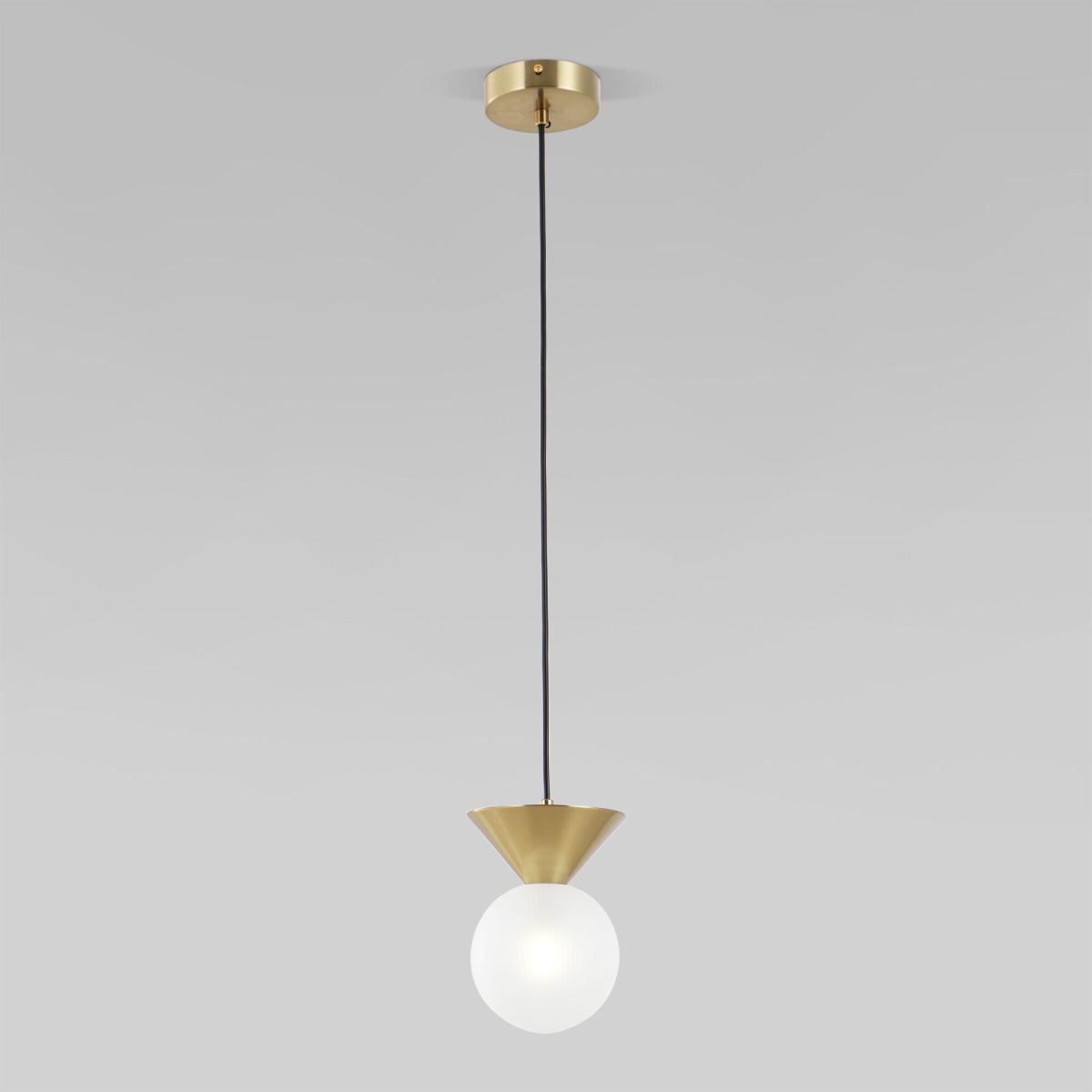 Подвесной светильник шар Eurosvet Melon 302004 латунь a071469