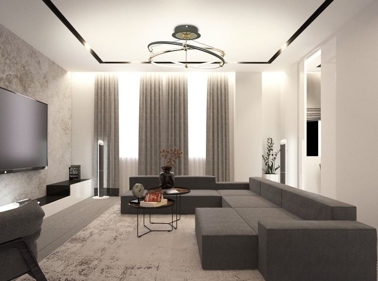 Потолочная люстра Natali Kovaltseva HIGH-TECH LED LAMPS 82050 УЦ