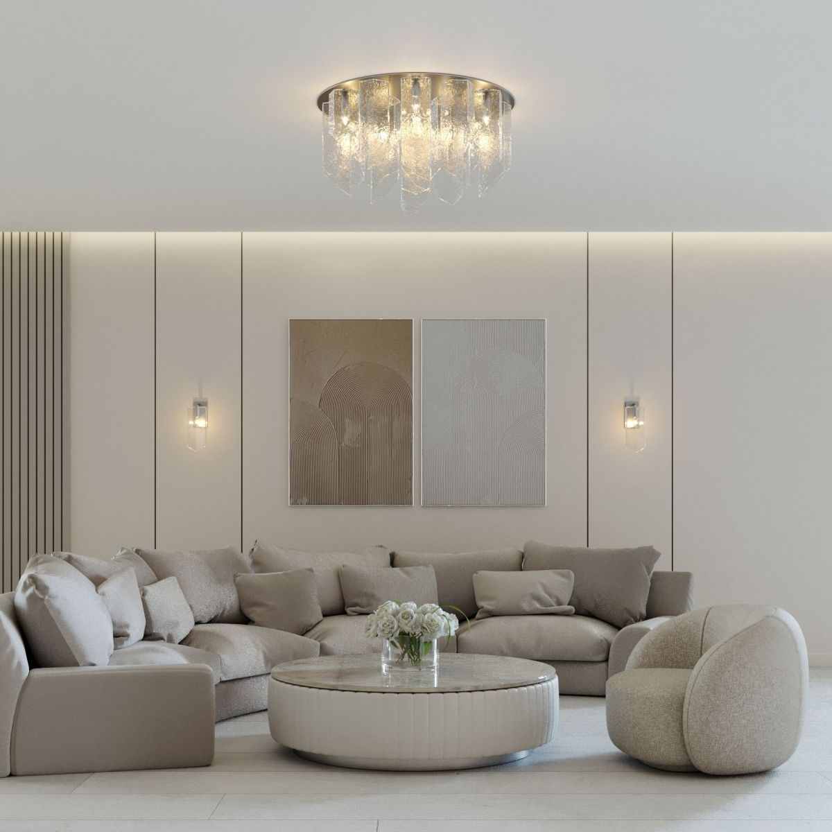 Потолочная люстра Bogate's Iceberg 381/10 Smart a069620 в #REGION_NAME_DECLINE_PP#