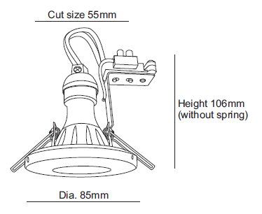 Встраиваемый светильник Deko-Light Alcor 110014
