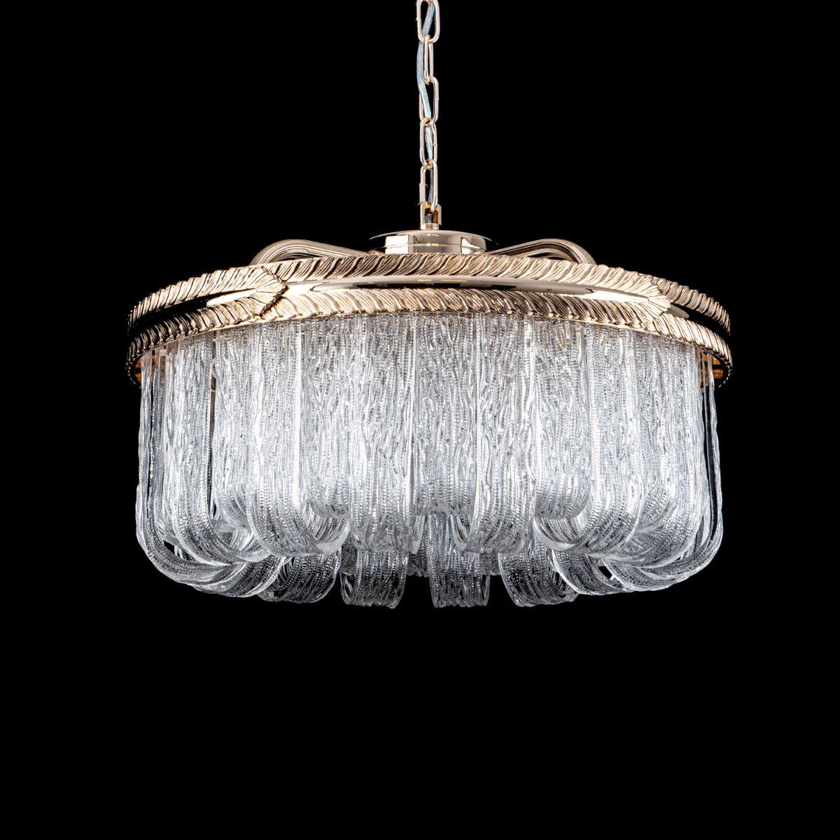 Подвесная люстра с пультом управления Modelux ML.9542.500 GD