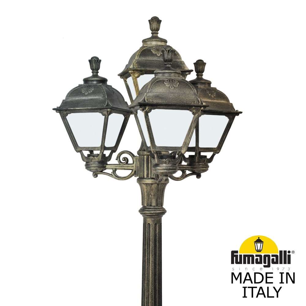 Садово-парковый светильник Fumagalli RICU BISSO/CEFA 3+1 U23.157.S31.BYE27