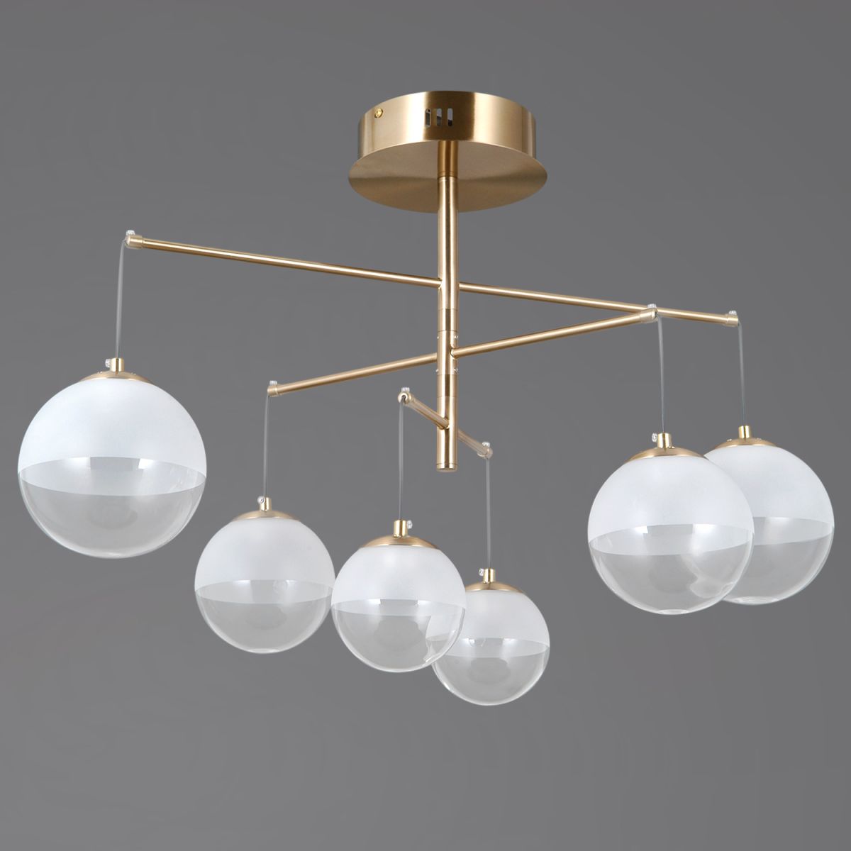 Люстра на штанге Illumico IL4381-30WSQ-25HB ELITE