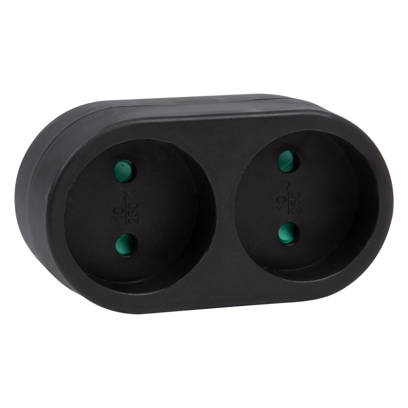 Сетевой разветвитель Uniel S-ES2-16O BLACK UL-00011234