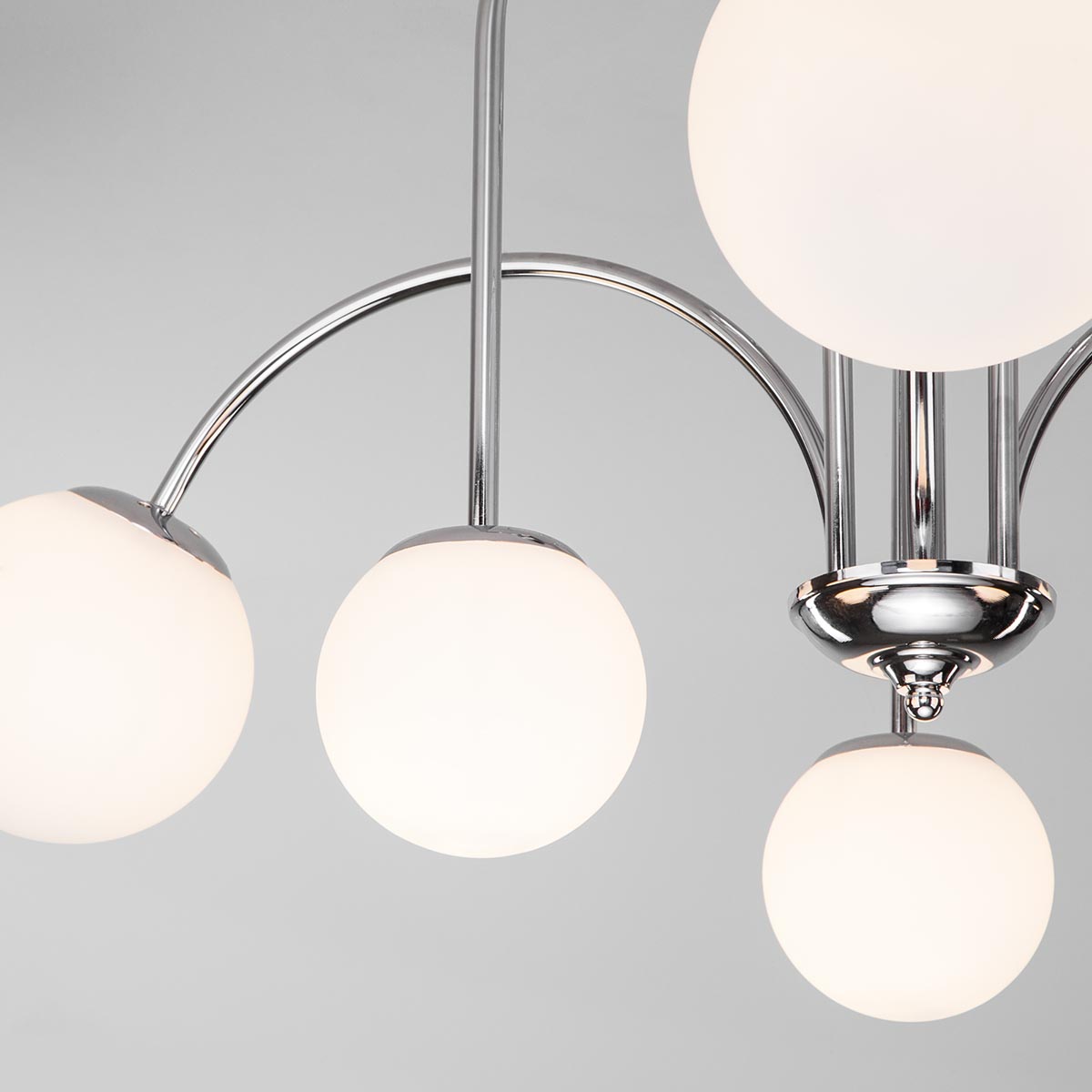 Потолочная люстра Eurosvet Alix 30177/6 хром Smart a055500