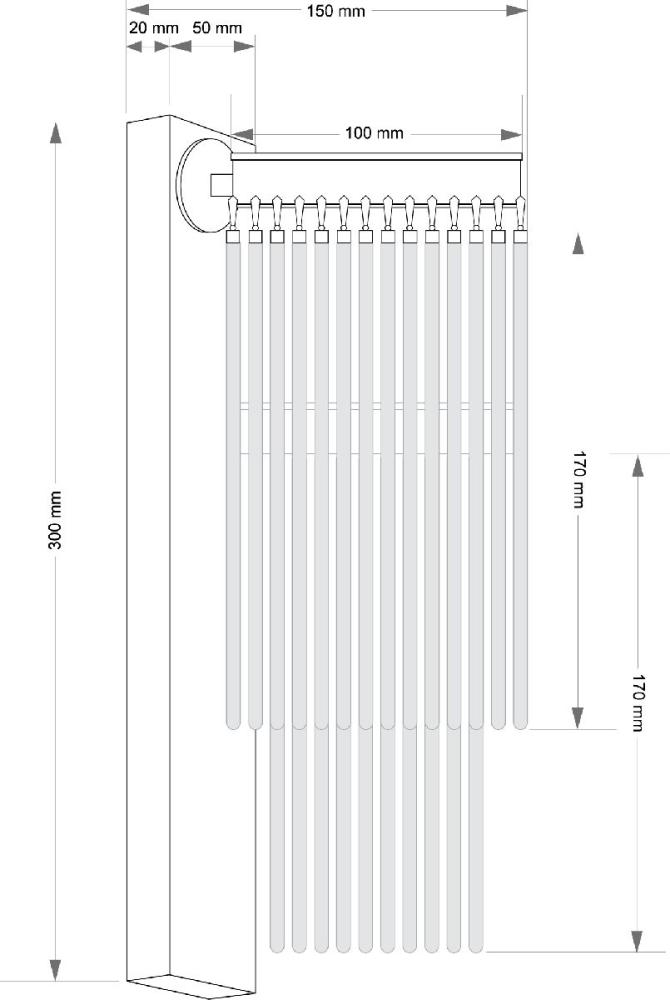 Бра Kutek Filago FIL-K-1(BN)100/170