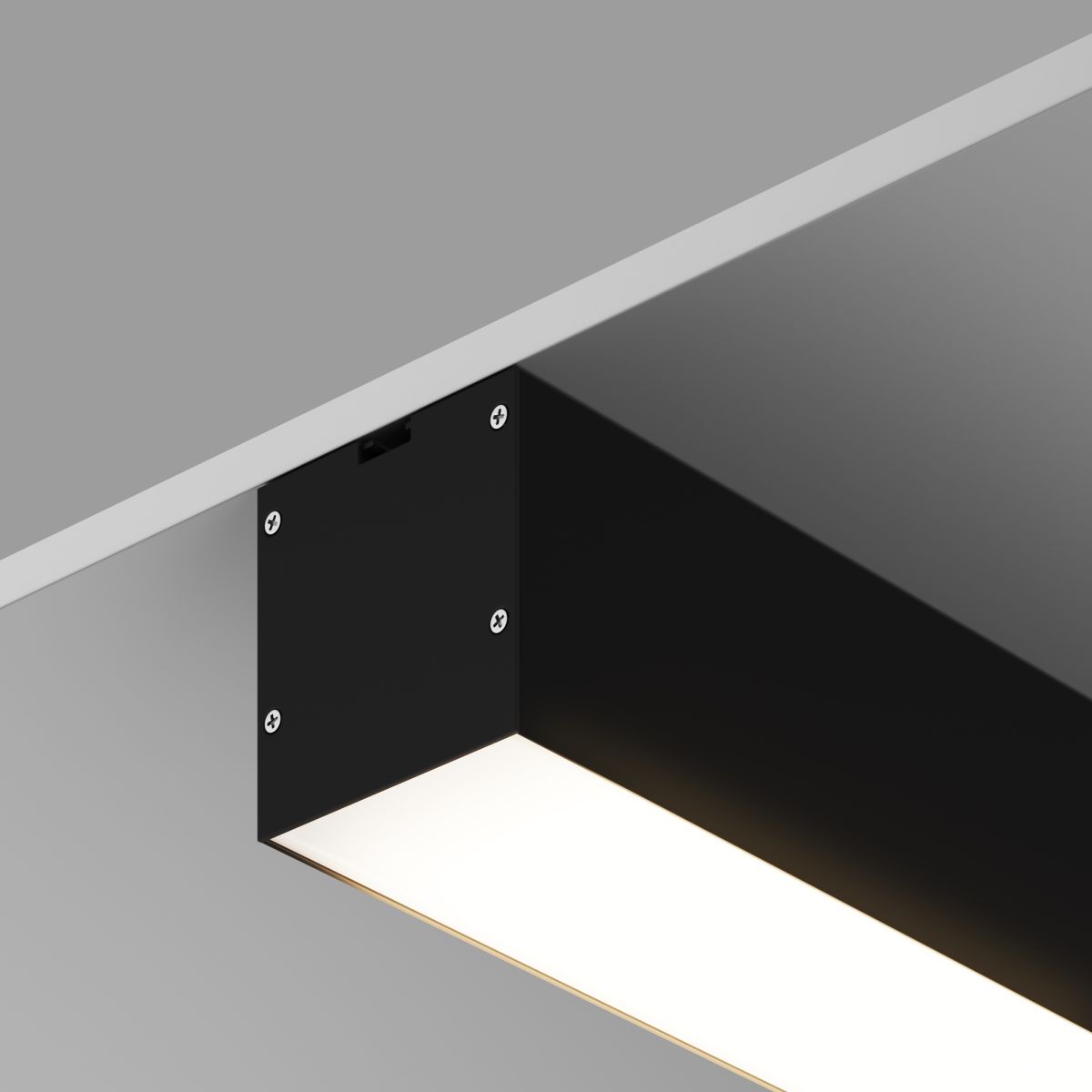 Алюминиевый профиль накладной-подвесной 50x50 Maytoni Led Strip ALM-5050T-B-2M 633008