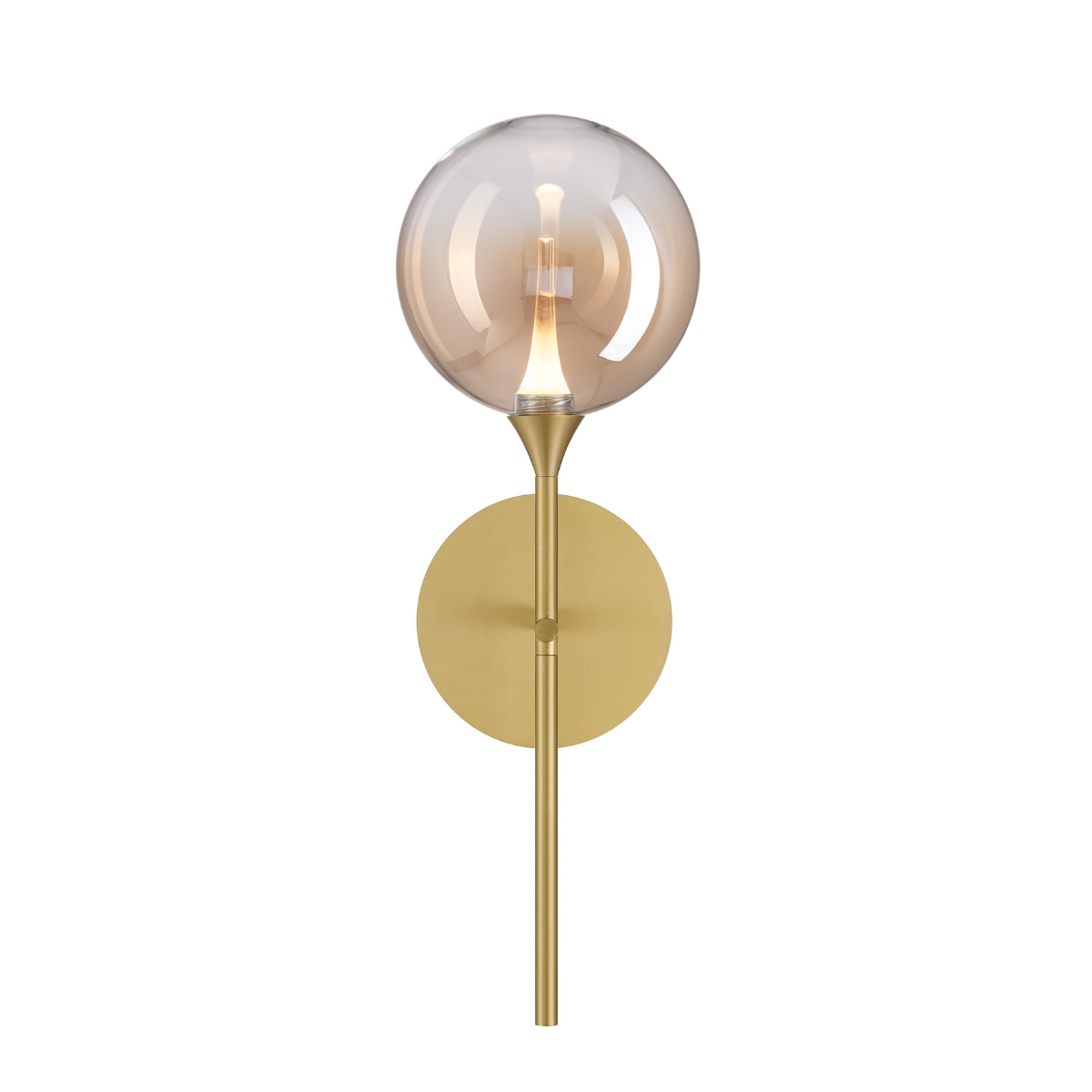 Бра Delight Collection MB23001045H-1B brass/champagne