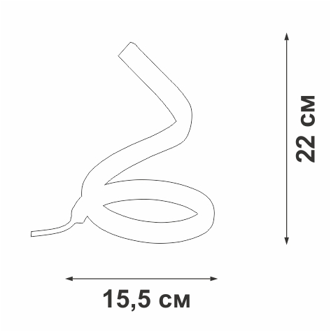 Настольная лампа Vitaluce V3828-8/1L