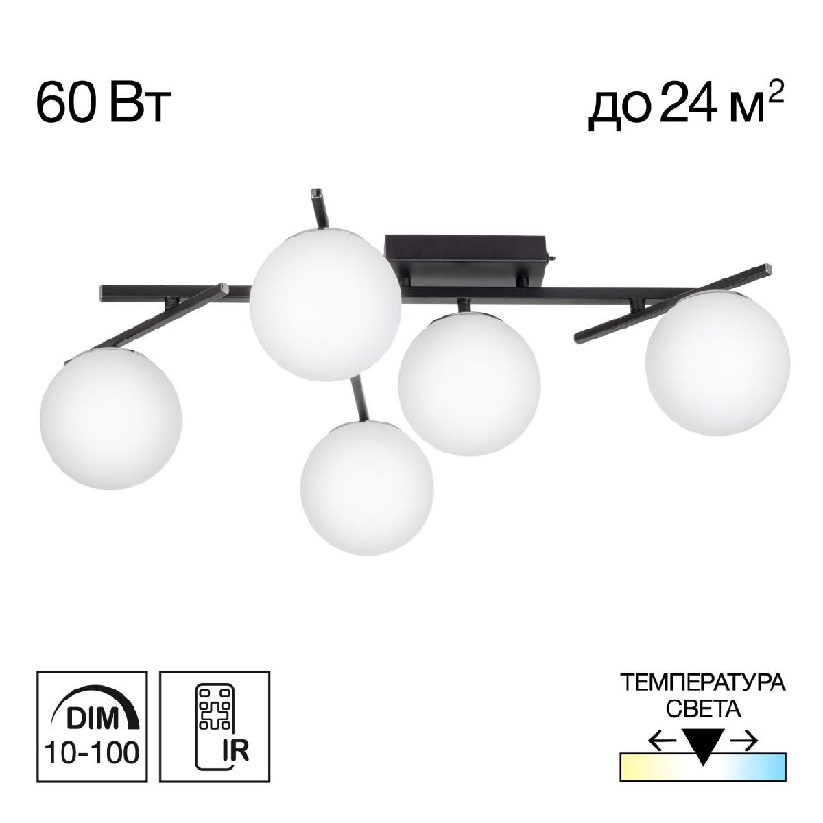 Потолочная люстра Citilux Dorsy CL223152