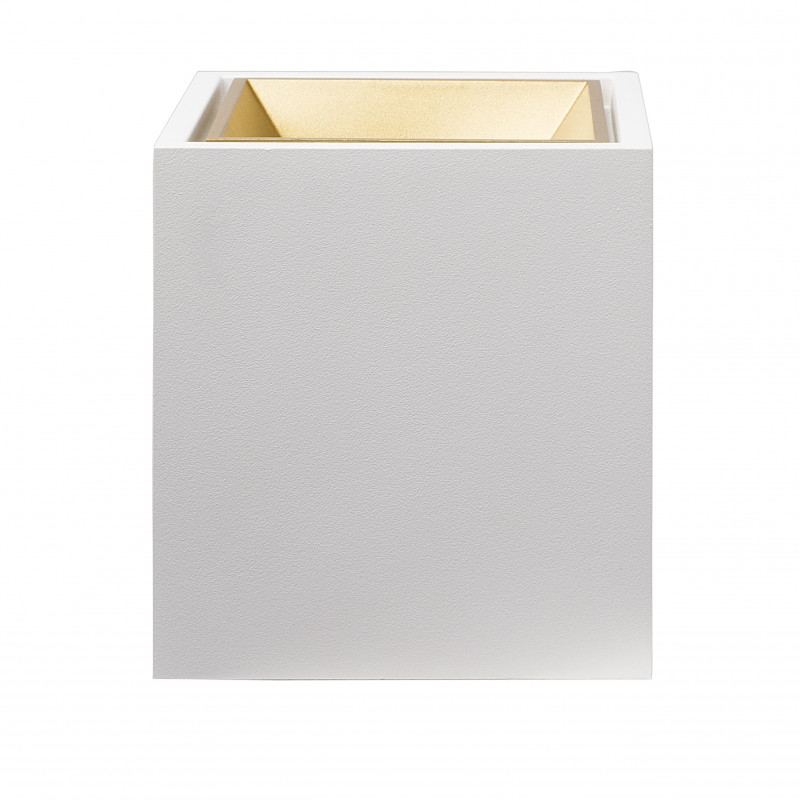 Влагозащищенный светильник LeDron KUBING White/Gold