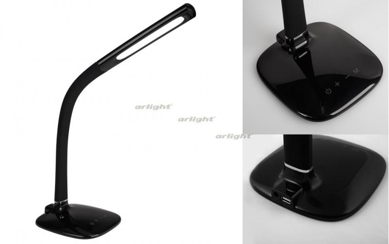 Настольная лампа Arlight SP-Flexa-Table-BK-8W