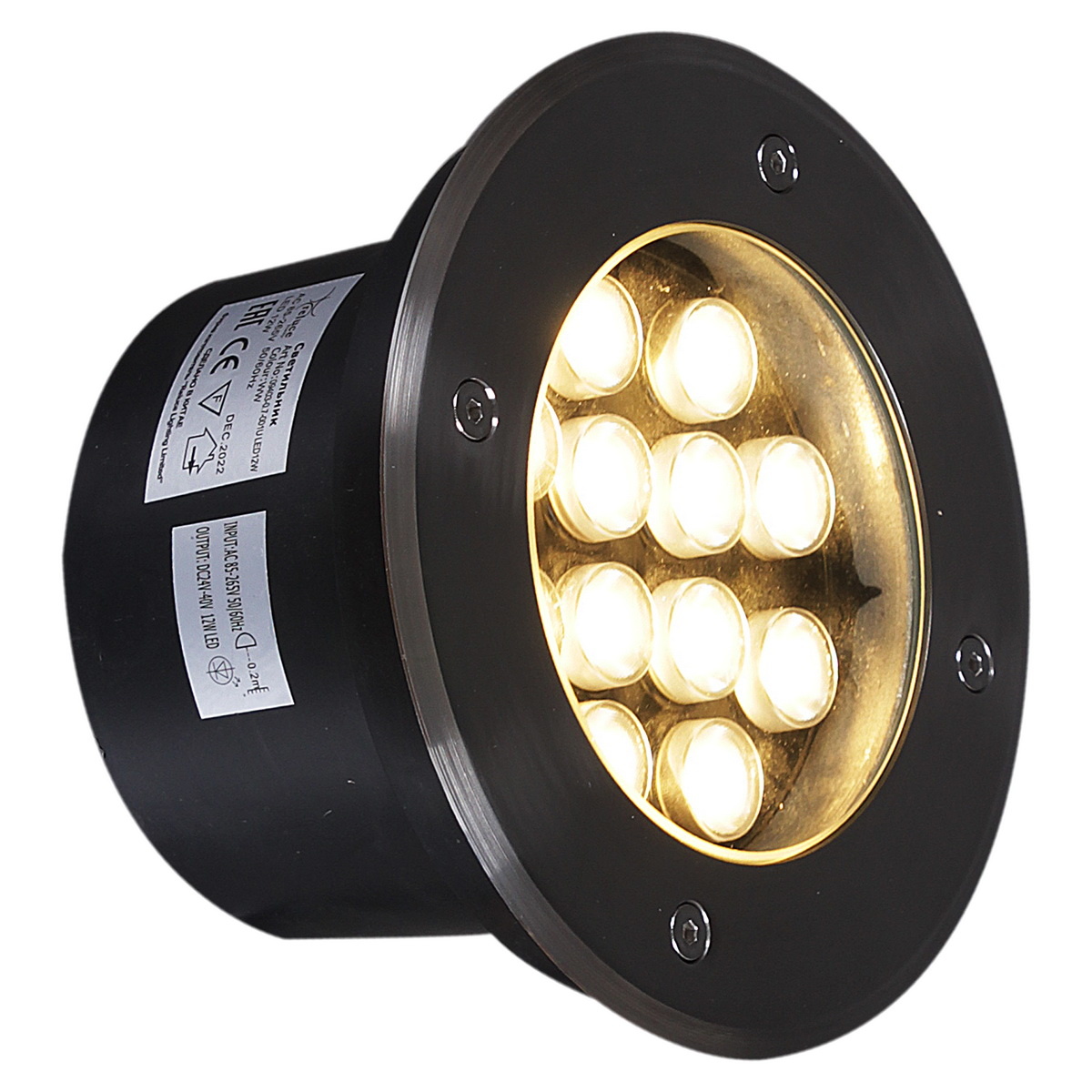 Грунтовый светильник Reluce 09403-0.7-001U LED12W WW