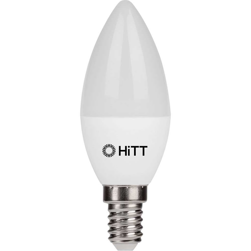 Светодиодная лампа HiTT HiTT-PL-C35-15-230-E14-3000 7010028