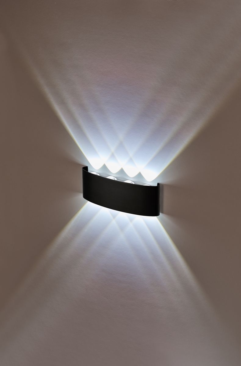 Настенный светодиодный светильник IMEX Cross IL.0014.0001-8 BK
