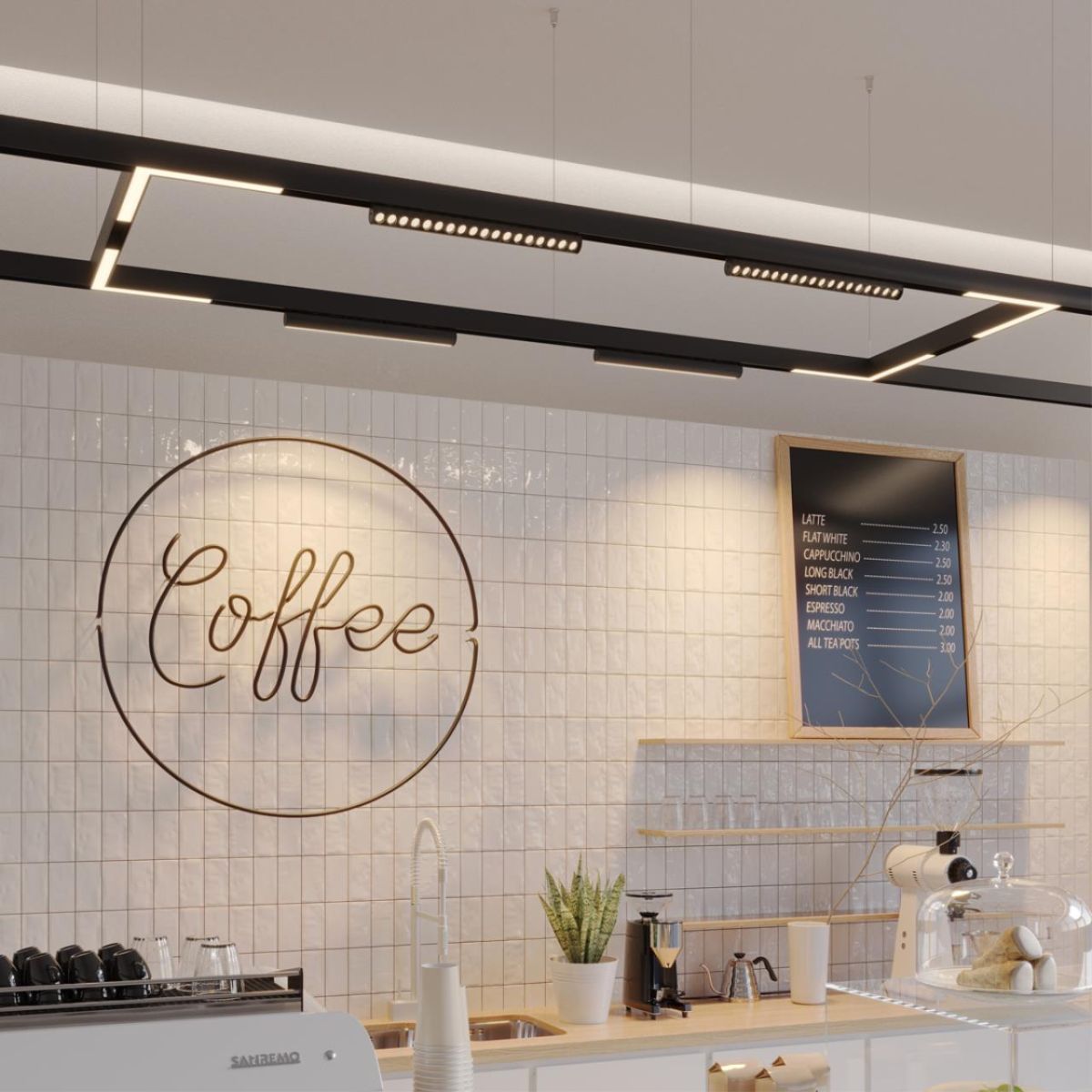 Трековый светильник с переключателем цветовой темперетуры Novotech Port Vector 359994