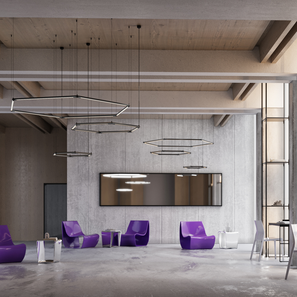 Модульный светильник Maytoni Larc C148CL-L500-7W3K-B