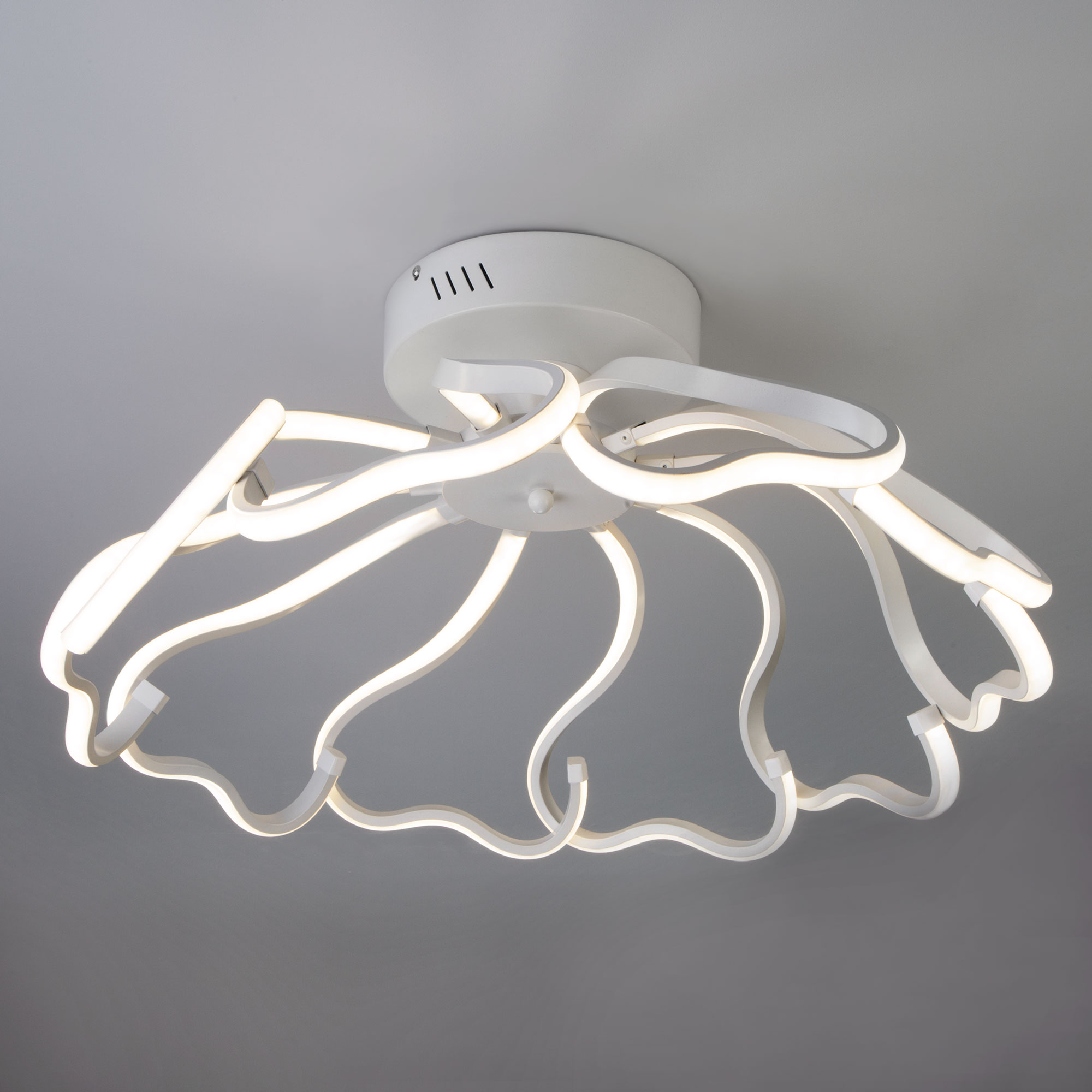 Потолочный светодиодный светильник Eurosvet Begonia 90095/10 белый в Москве
