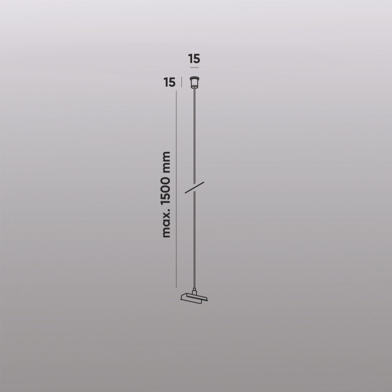 Механический подвес для трека Denkirs Smart Base TR2126-WH