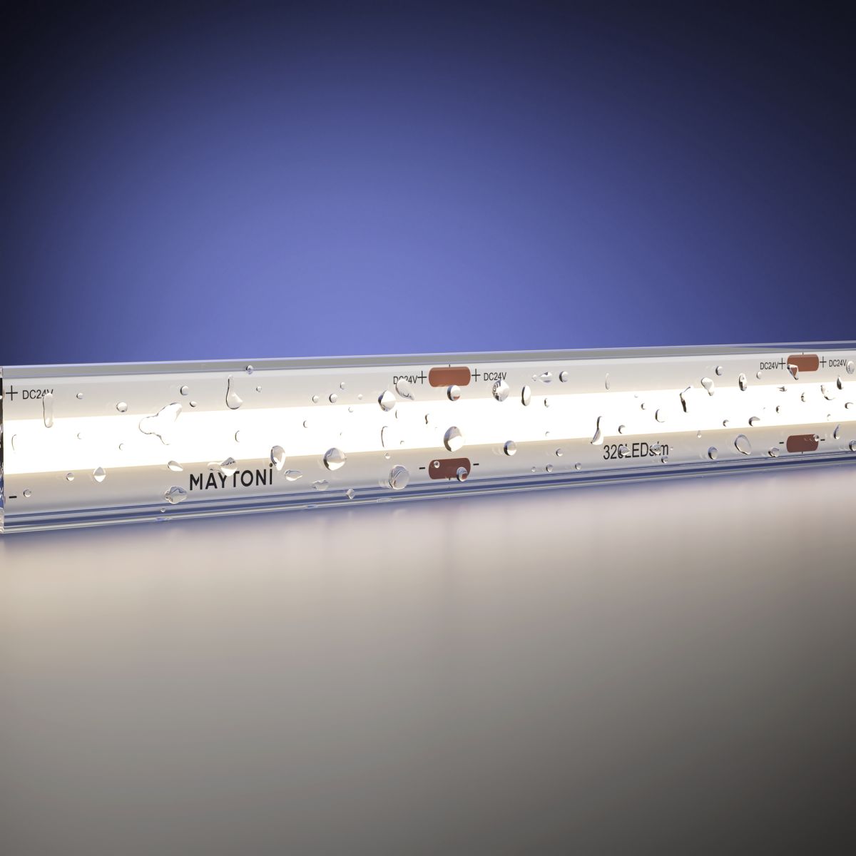Светодиодная лента Maytoni Led Strip 24В COB 8Вт/м 4000К 5м IP 65 201299