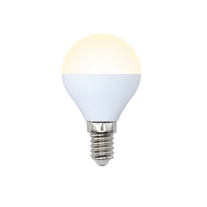 Лампа светодиодная (UL-00001779) Volpe E14 8W 3000K матовая LED-G45-8W/WW/E14/FR/O