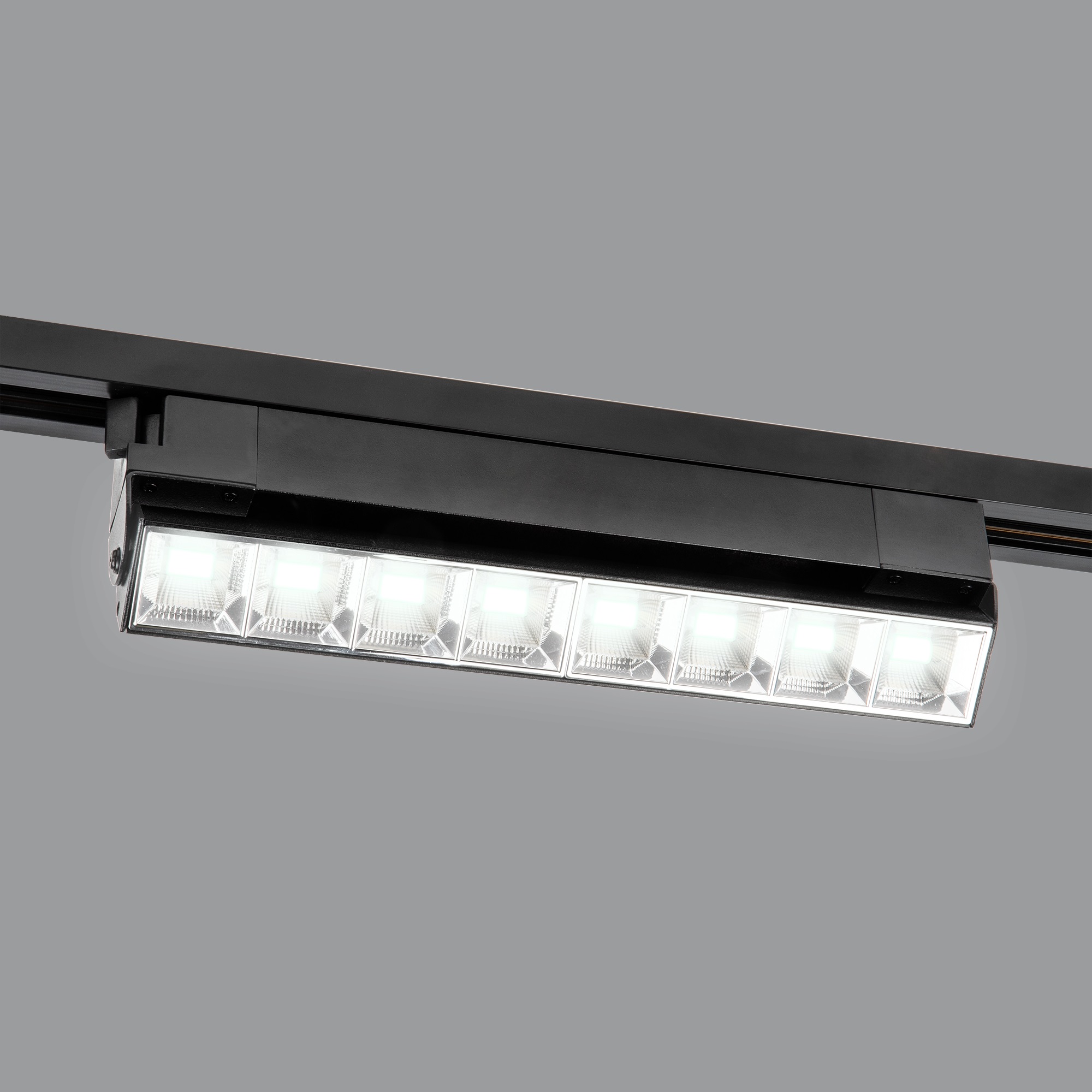 Трековый светодиодный светильник Volpe ULB-Q283 20W/4000K BLACK UL-00010126