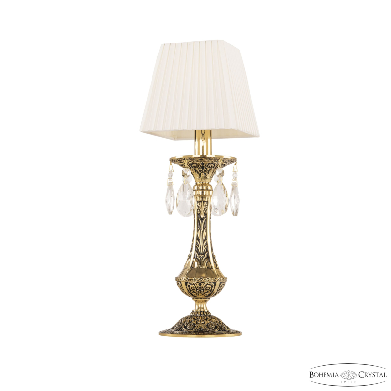 Настольная лампа Bohemia Ivele Crystal Florence 71100L/1 GB SQ1