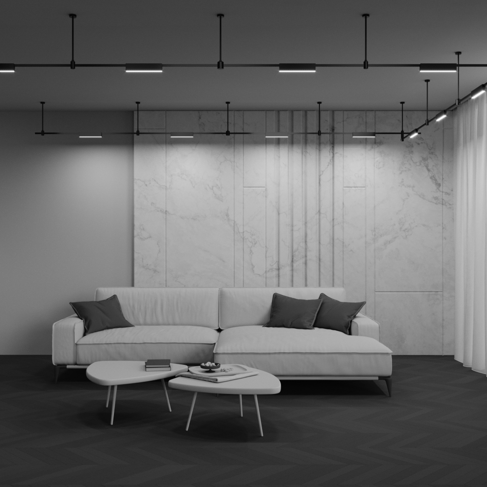 Трековый магнитный светильник Maytoni Basis TR151-1-18W4K-B