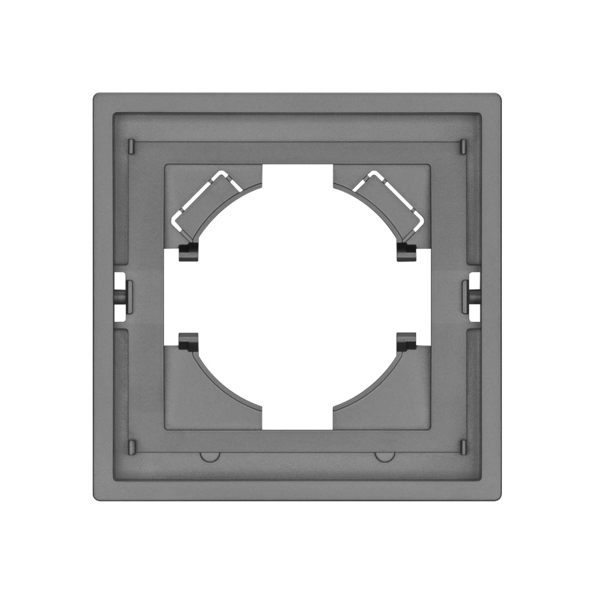 Рамка пластиковая на 1 пост Arlight FRM-TENDO-PL-1-GR 053837