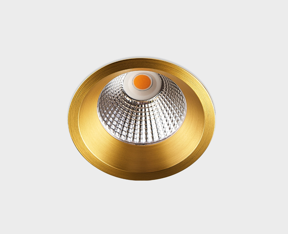 Встраиваемый светильник Italline IT08-8035 gold 3000K