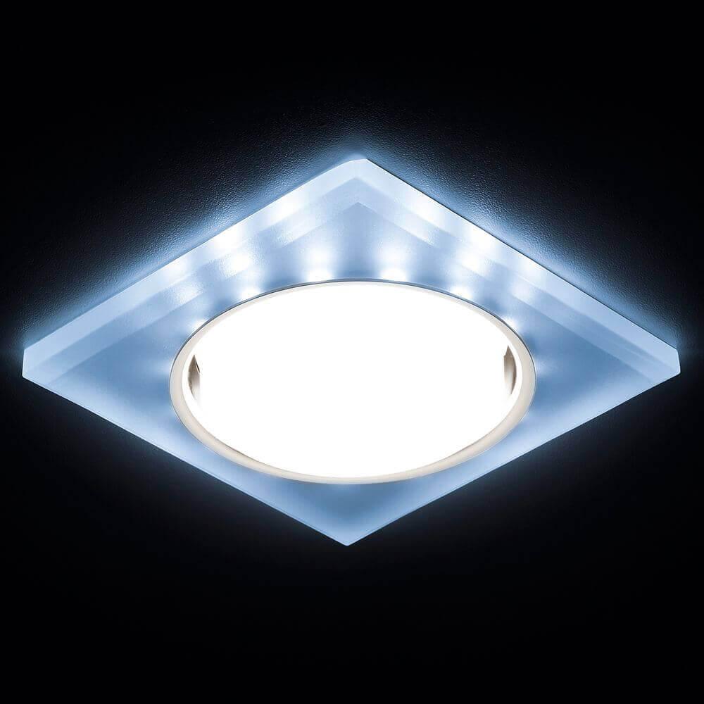 Встраиваемый светильник Ambrella Light GX53 LED G215 CH/WH
