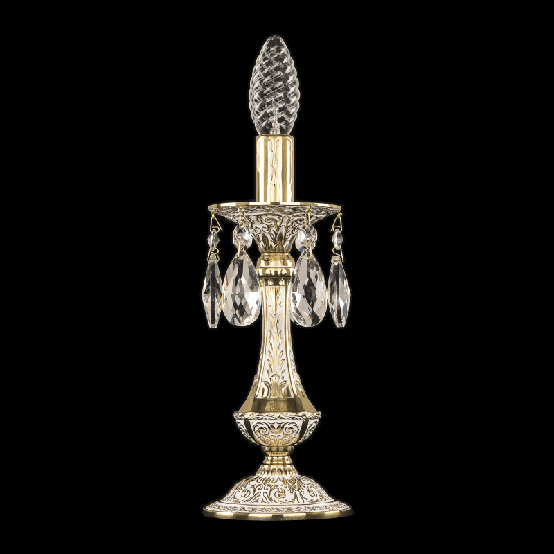 Настольная лампа Bohemia Ivele Crystal Florence 71100L/1-26 GW