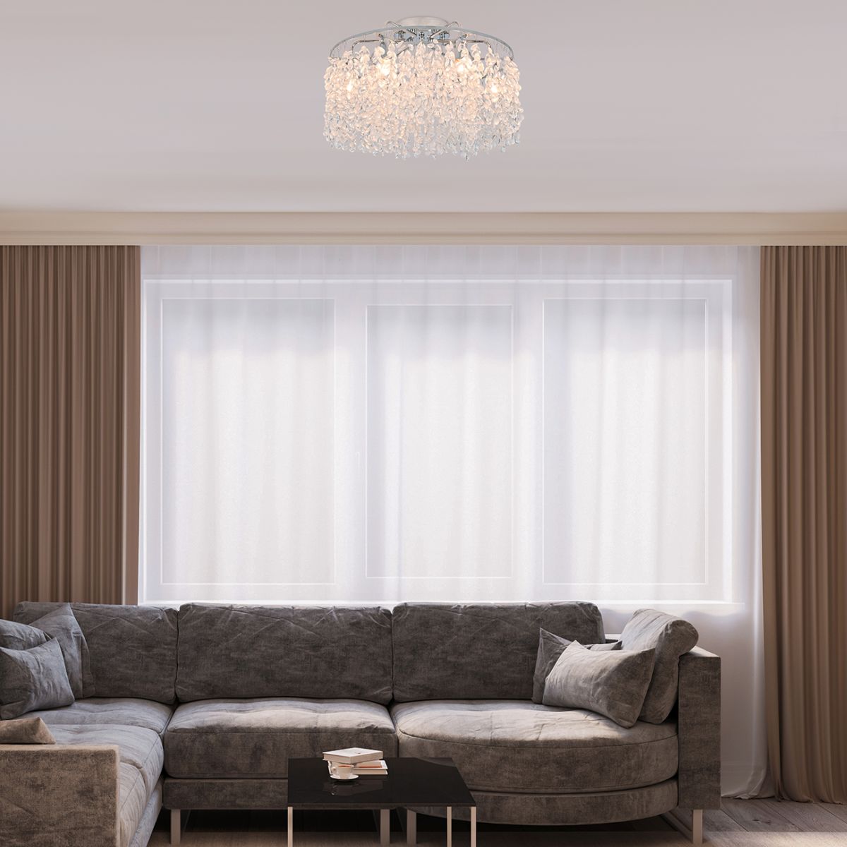 Потолочный светильник Escada Vineray 140014/6C Chrome ES0000074