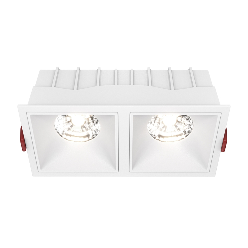 Встраиваемый светильник Maytoni Technical Alfa LED DL043-02-15W4K-SQ-W