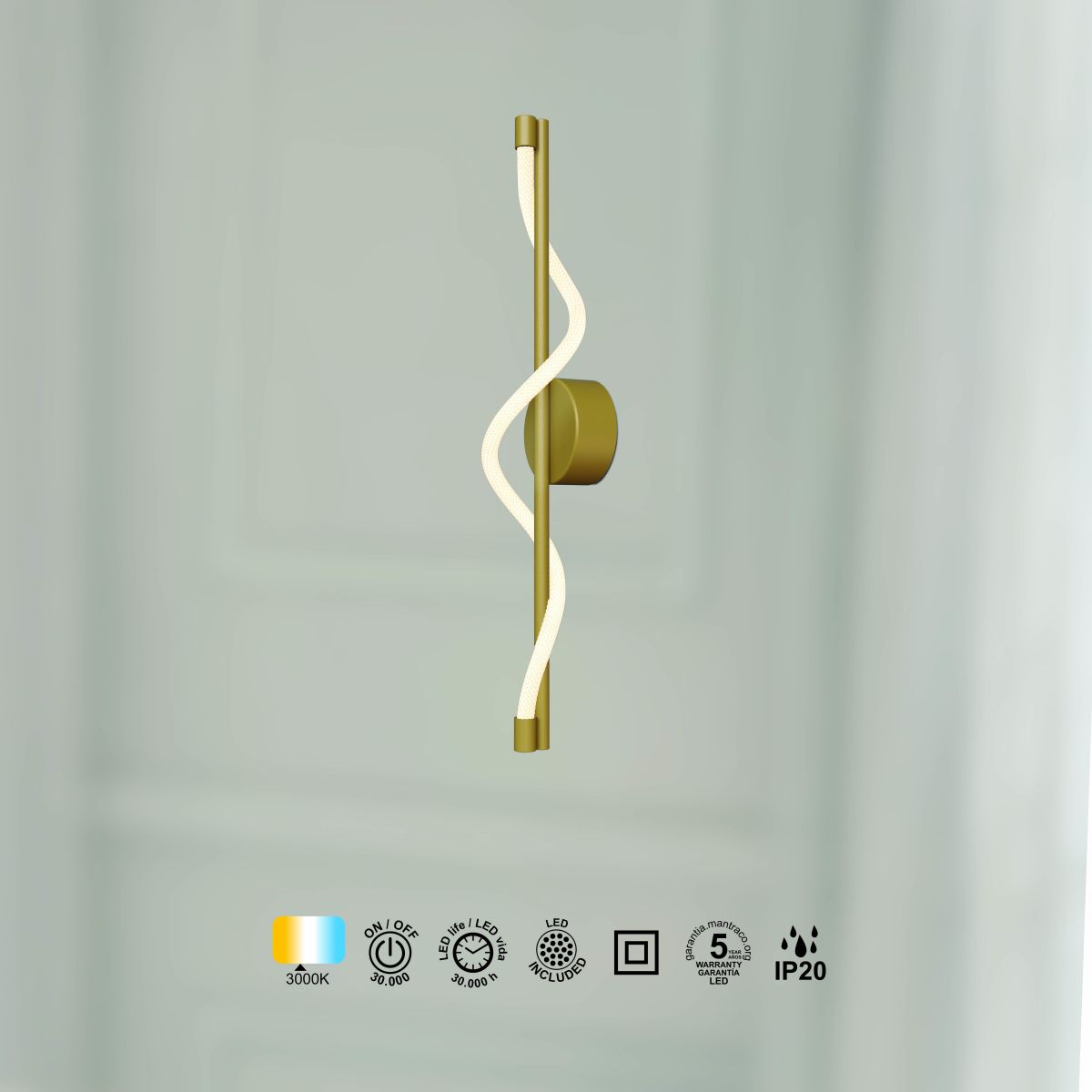 Бра Mantra Fugaz 9551