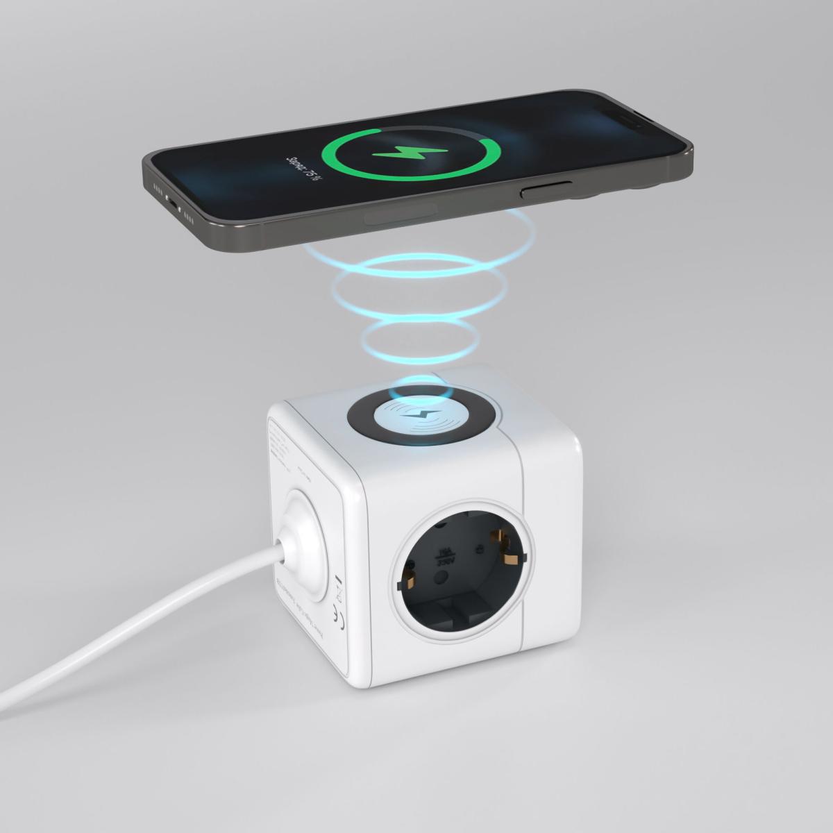 Розеточный блок 3-местный + 3 USB + беспроводная зарядка Werkel 4690389204265 W6513501 a066454