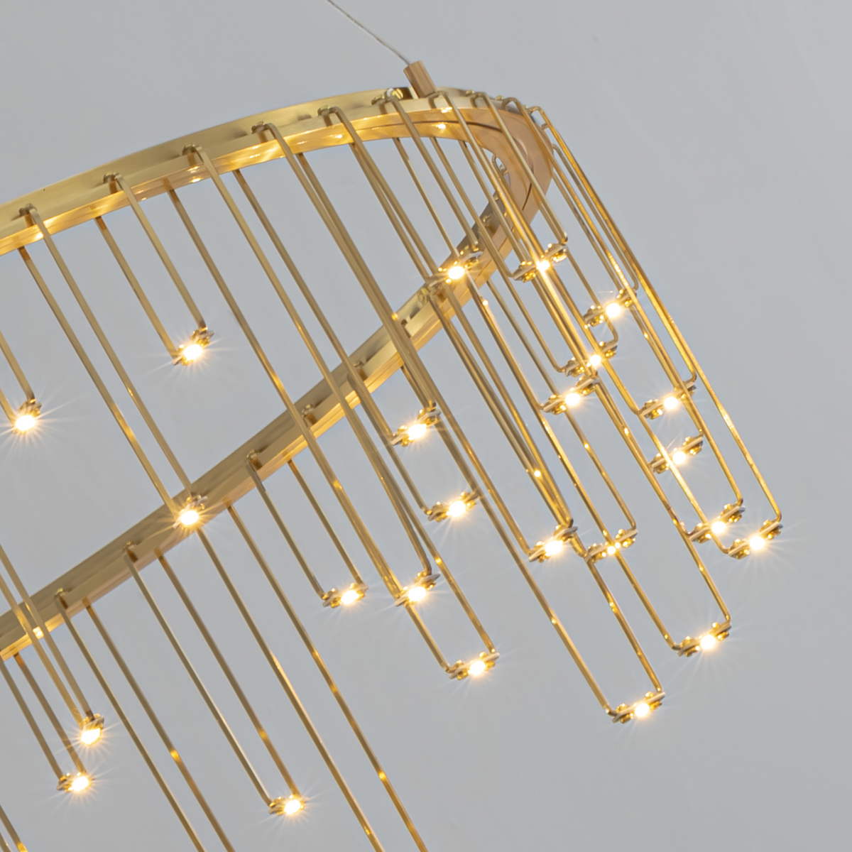 Подвесной светильник кольцевой кольцо Delight Collection MD23001008-2B gold