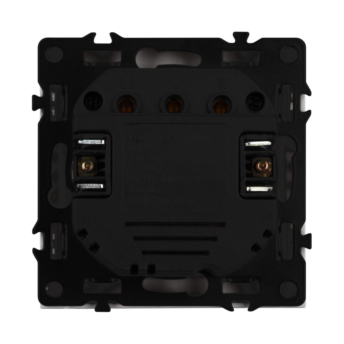 Выключатель карточный магнитный софт-тач черный оникс Arlight SWT-CRD-SFPL-BK (250V, 25A) 064401