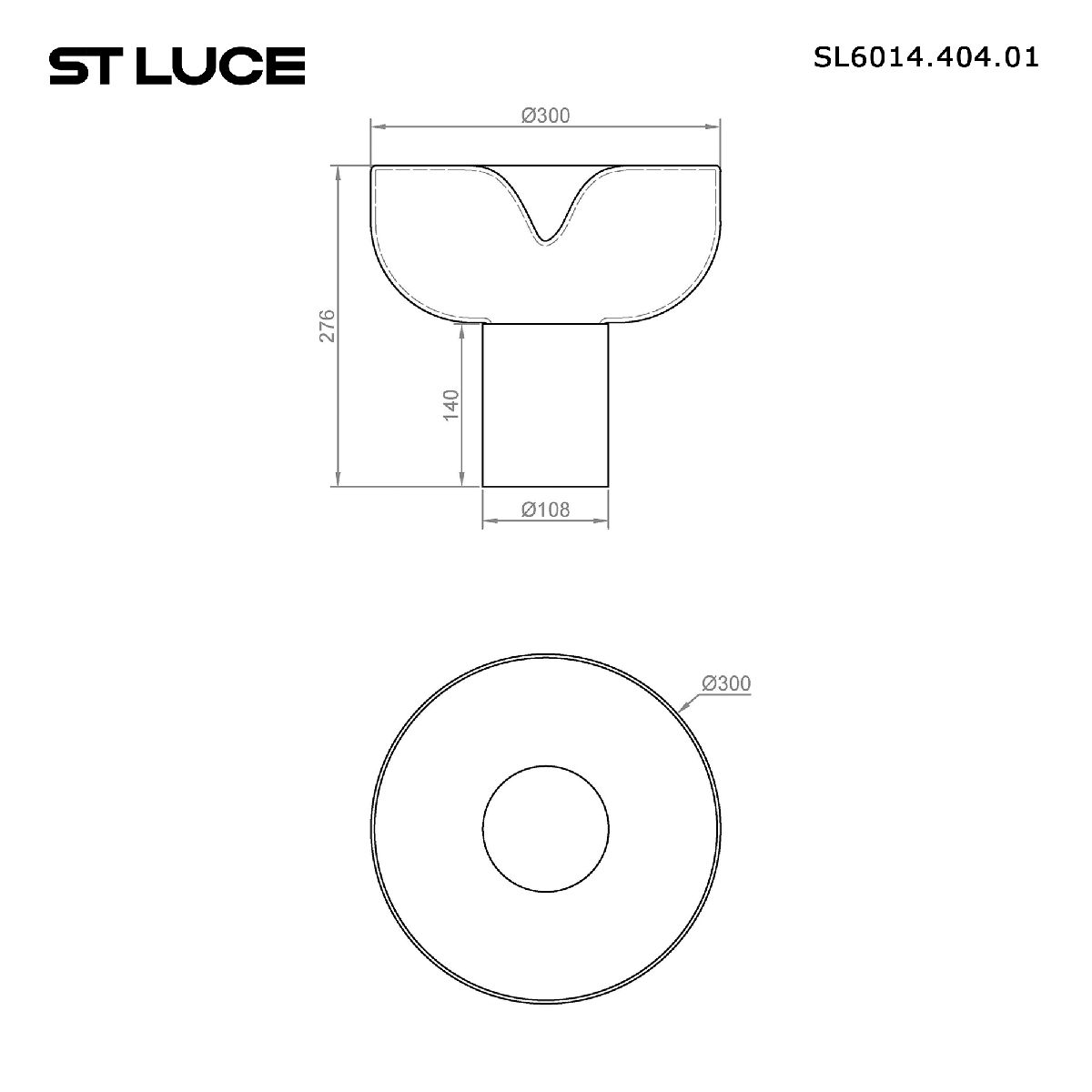 Настольная лампа ST Luce Ripple SL6014.404.01