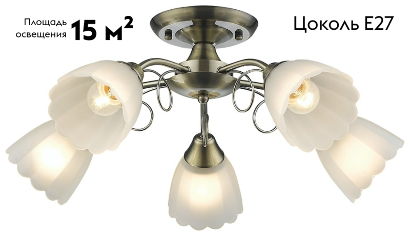 Потолочная люстра Velante 708-507-05