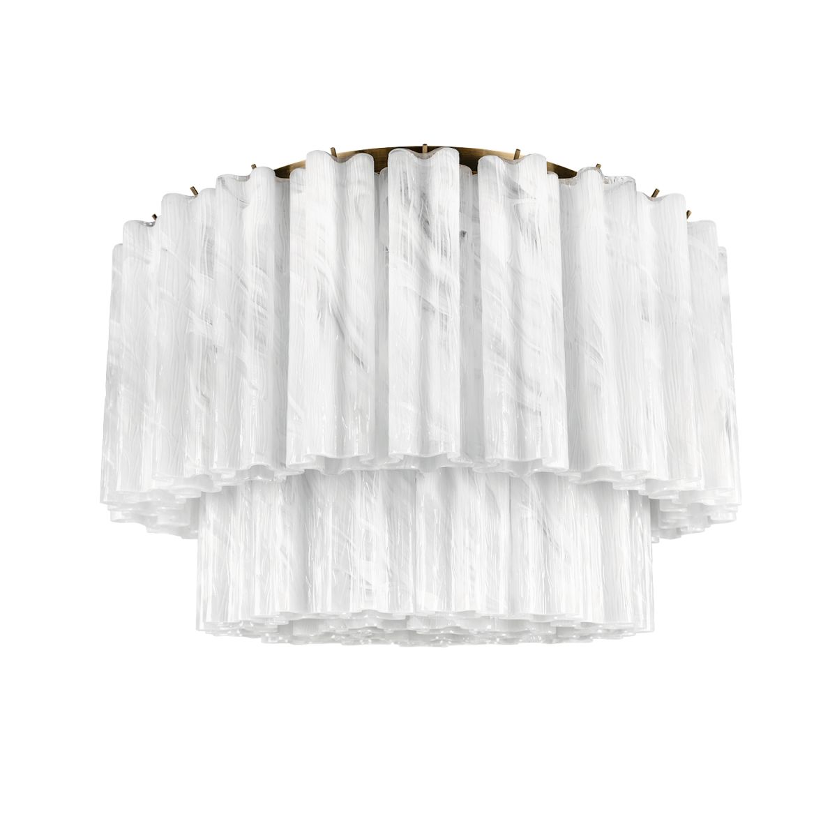 Потолочная люстра стекло Loft IT Murano 10580C/600 White