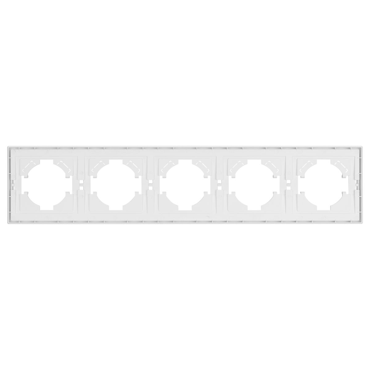 Рамка пластиковая на 5 постов Arlight FRM-TENDO-PL-5-GD 053854