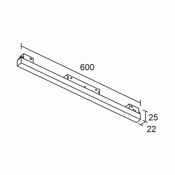 Светодиодный светильник для магнитной системы Ledron Nero Zigbee 60 00000016894