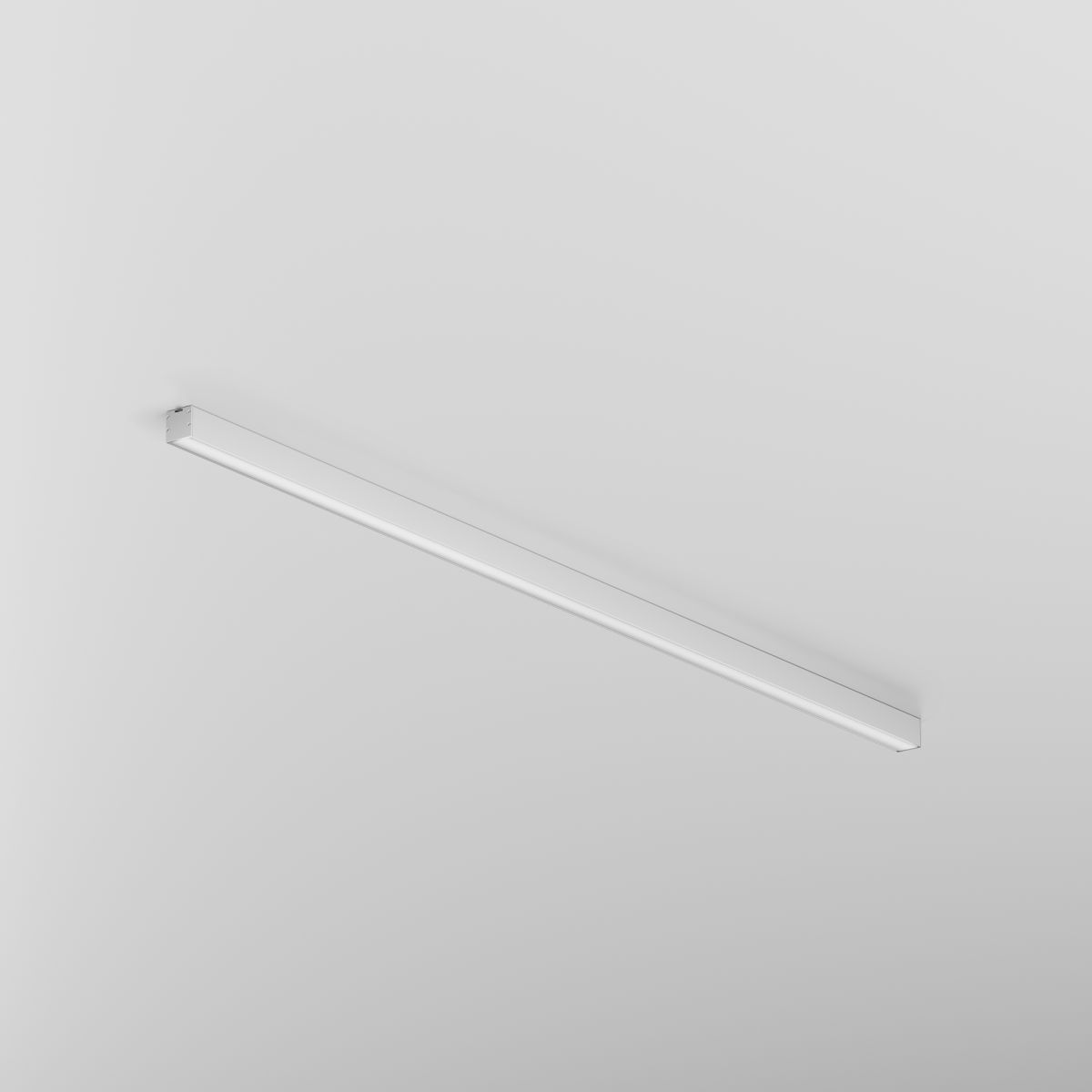 Линейный накладной светильник Maytoni Technical 4000K 50x50 (Серебро, 2 м) LL311024