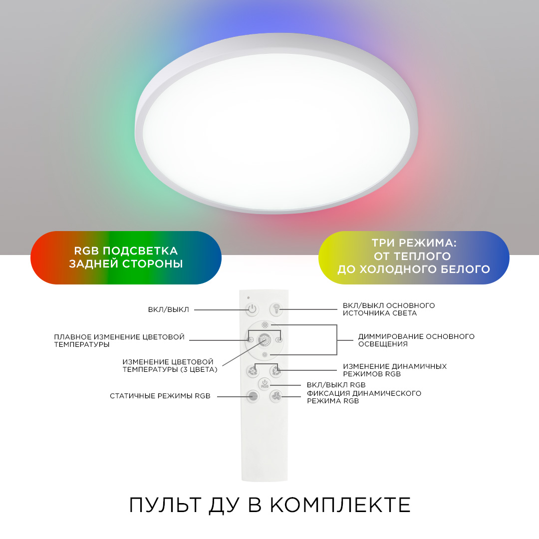 Настенно-потолочный светильник Apeyron Spin 18-140