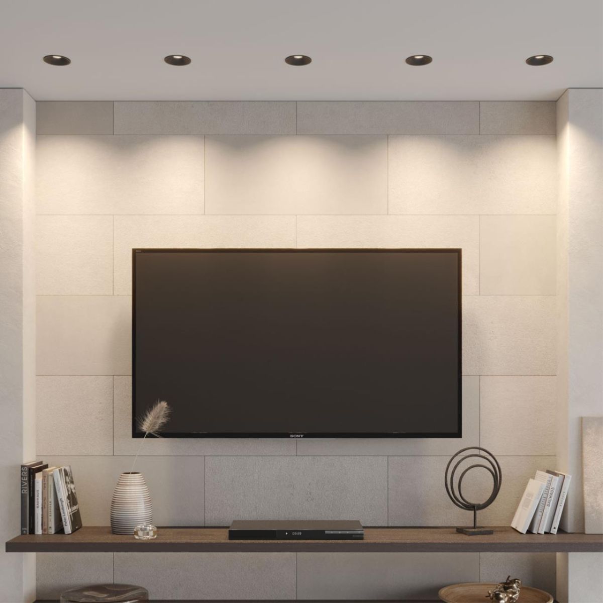 Встраиваемый светильник с переключателем цветовой температуры и угла рассеивания Novotech Wir Nova 359855